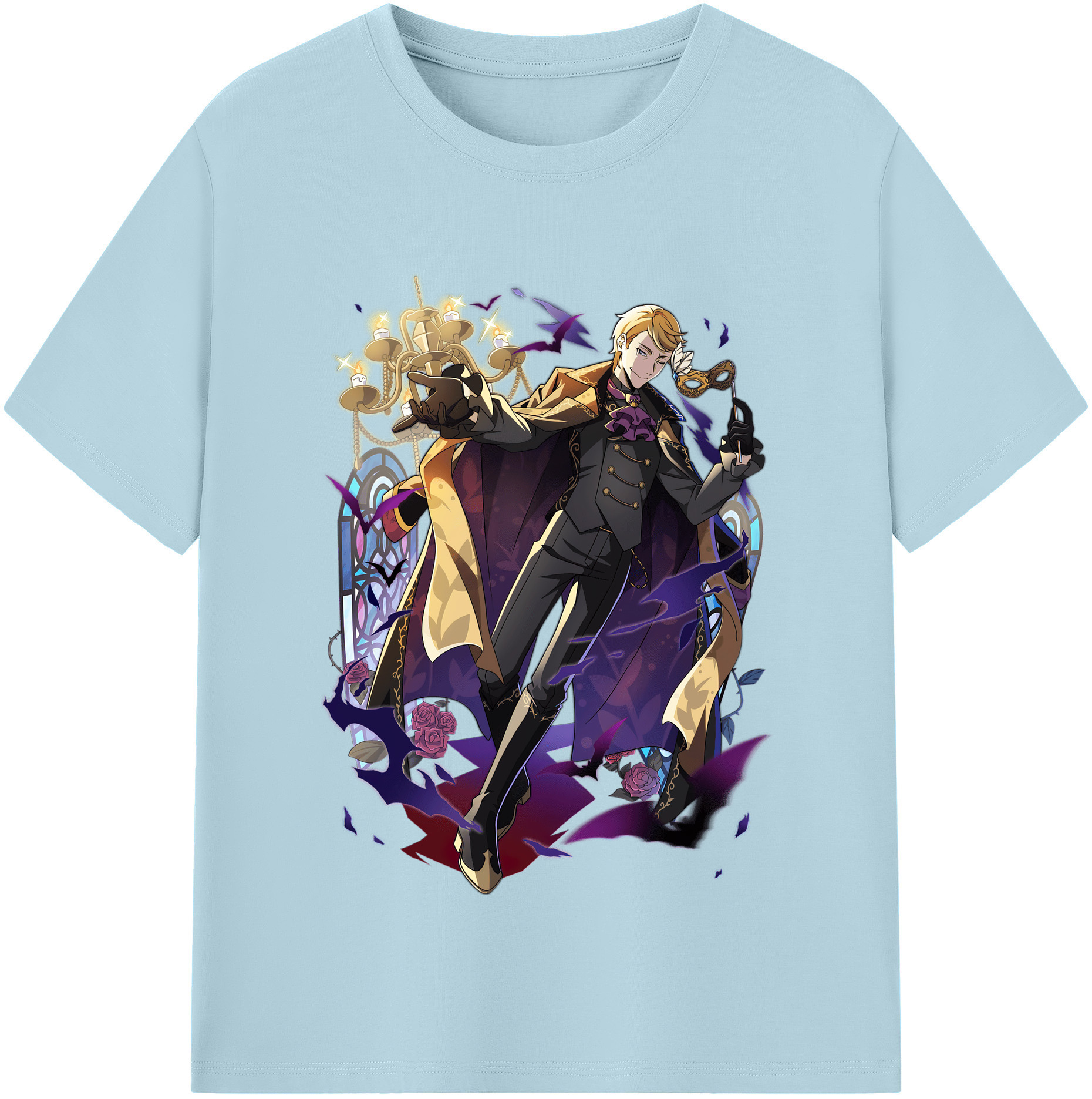 （画像用） 文豪ストレイドッグス Bungo Stray Dogs 綿100％半袖Tシャツ（フロントプリント）